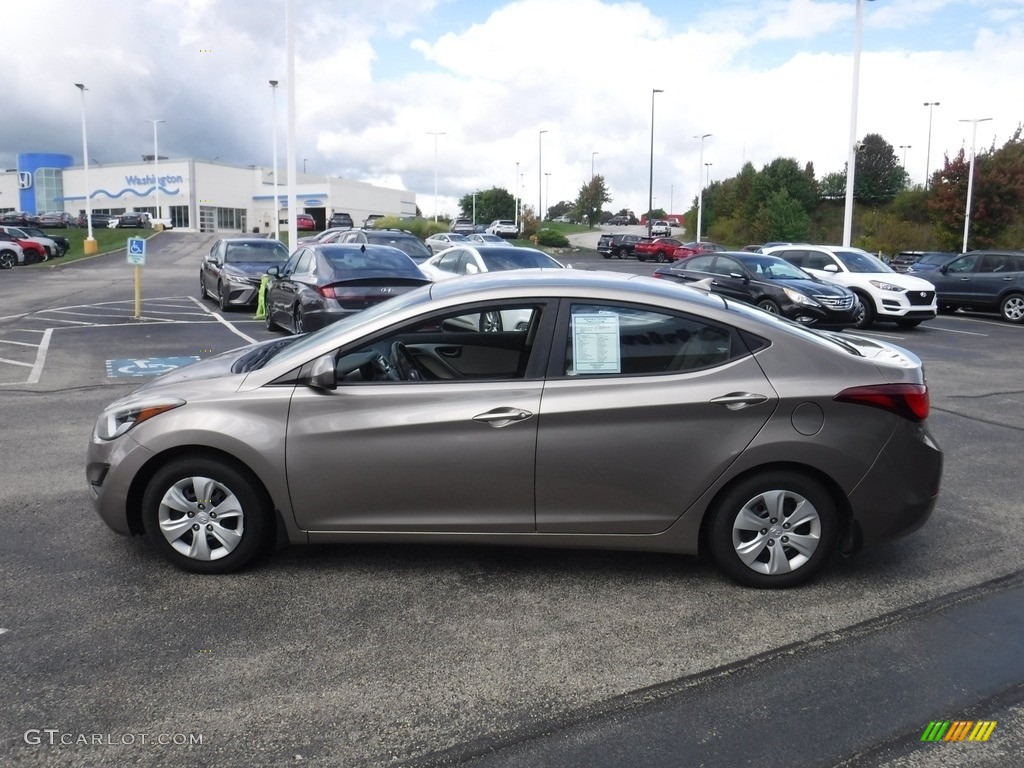 2016 Elantra SE - Desert Bronze / Beige photo #6