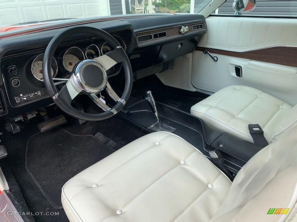White Interior 1971 Dodge Charger Super Bee Clone Photo #144940662
