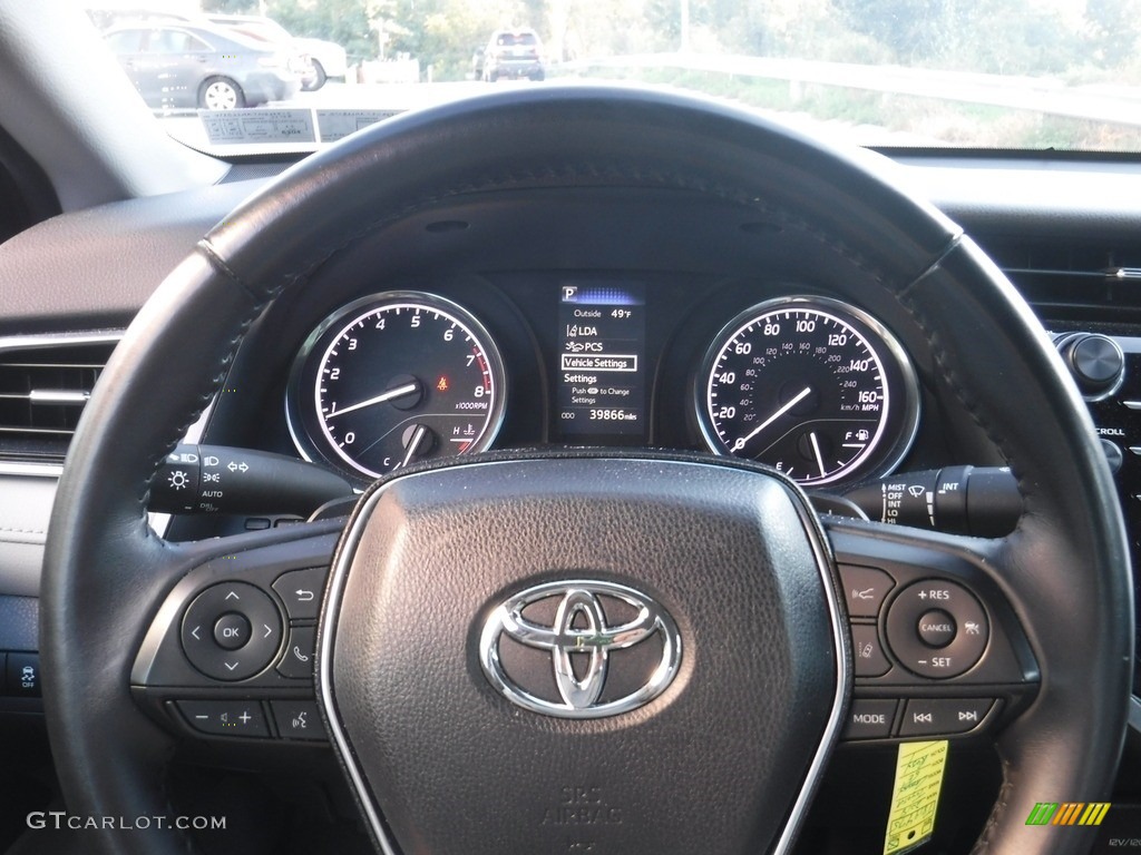 2018 Camry SE - Ruby Flare Pearl / Ash photo #27