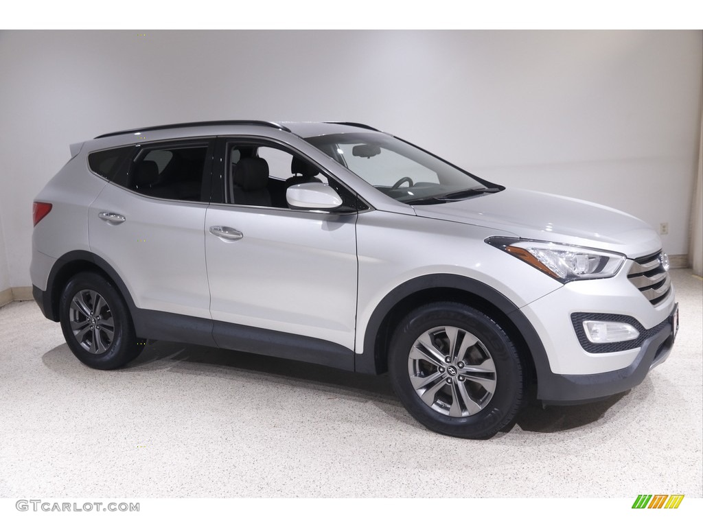 2014 Santa Fe Sport AWD - Moonstone Silver / Gray photo #1
