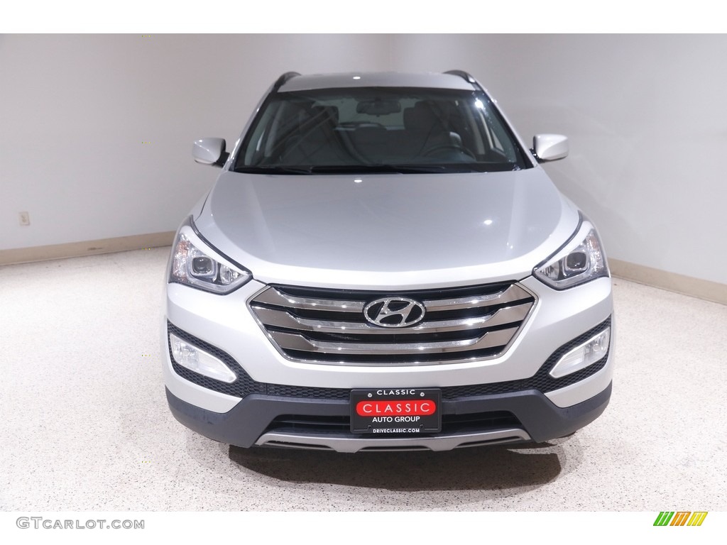 2014 Santa Fe Sport AWD - Moonstone Silver / Gray photo #2