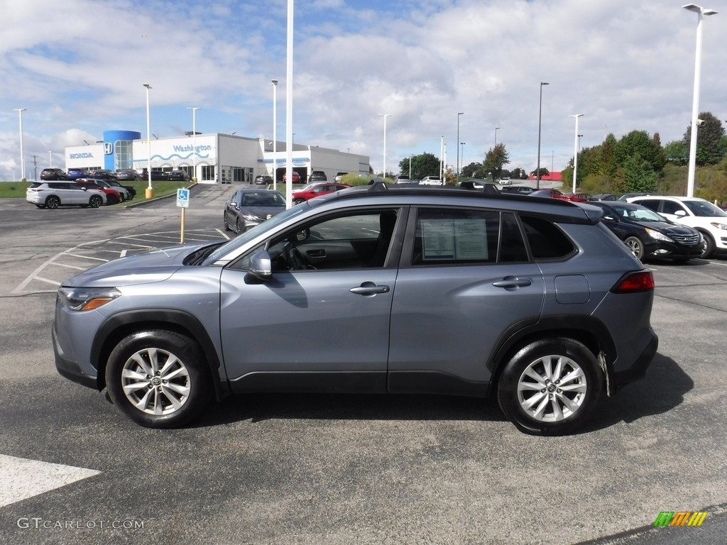 Celestite 2022 Toyota Corolla Cross LE AWD Exterior Photo #144941118