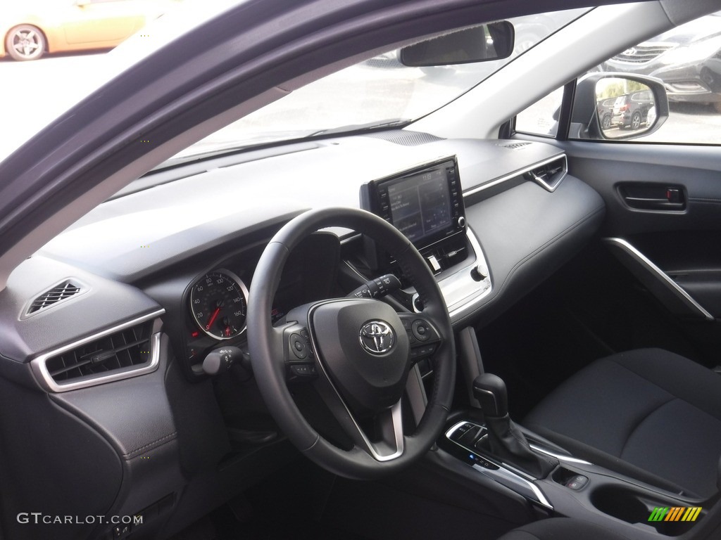 2022 Toyota Corolla Cross LE AWD Black Dashboard Photo #144941253