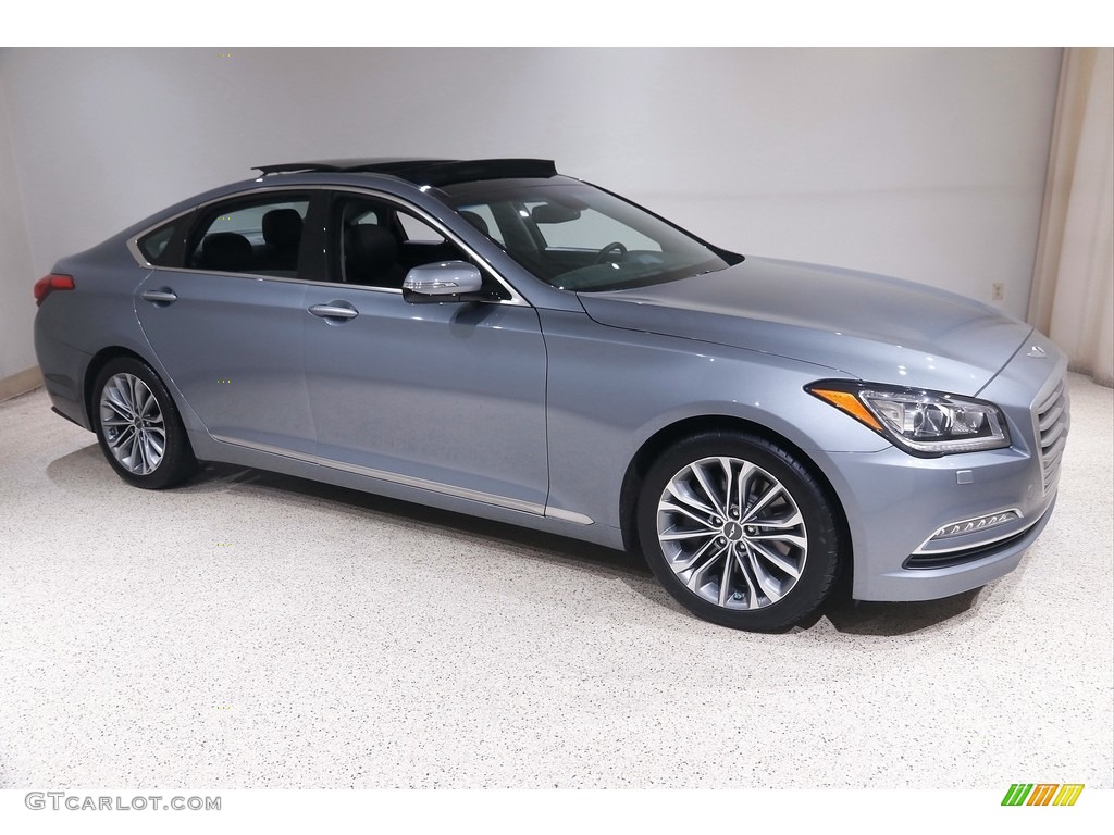 2016 Genesis 3.8 AWD - Parisian Gray / Black photo #1