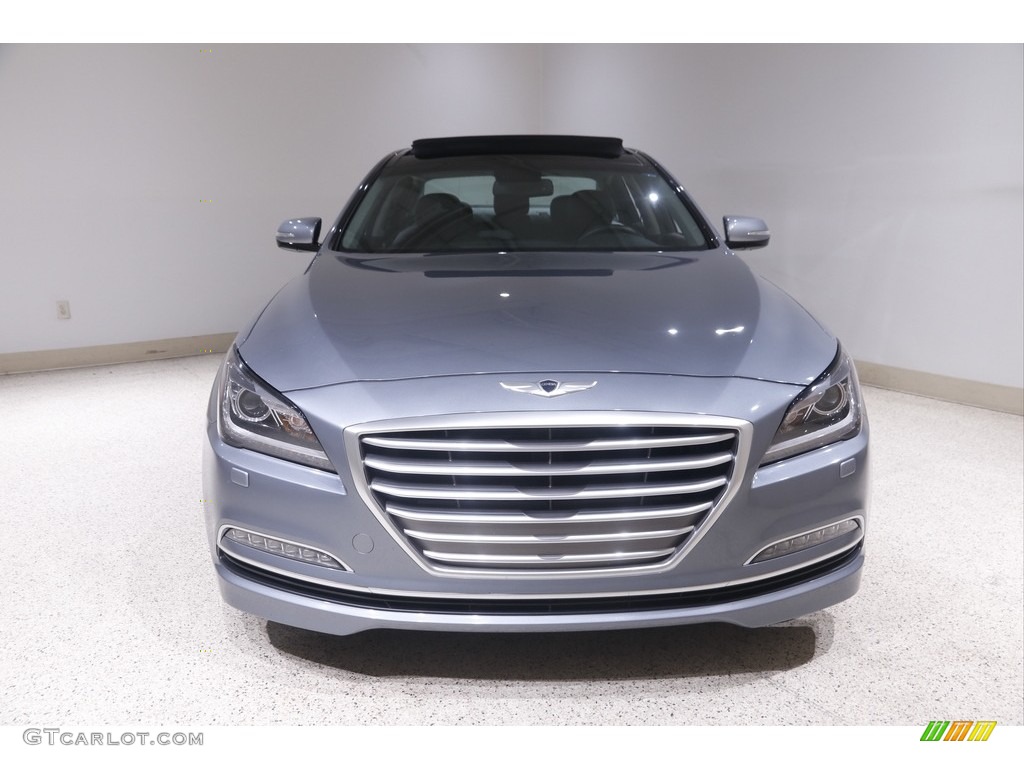 2016 Genesis 3.8 AWD - Parisian Gray / Black photo #2