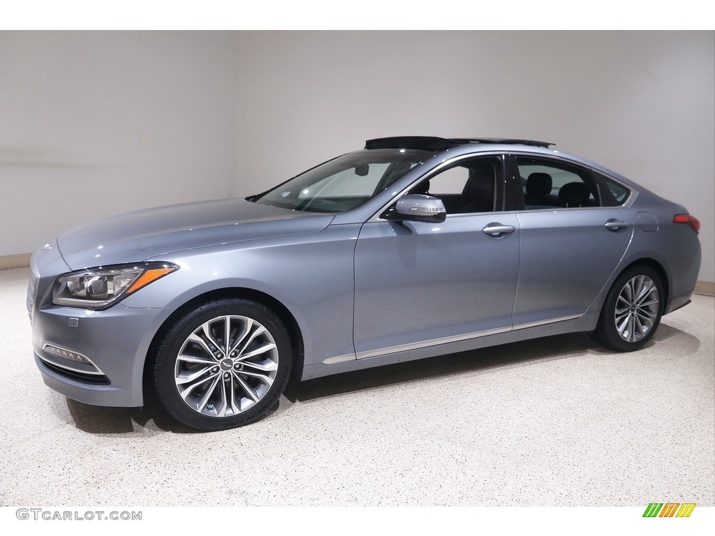 2016 Genesis 3.8 AWD - Parisian Gray / Black photo #3