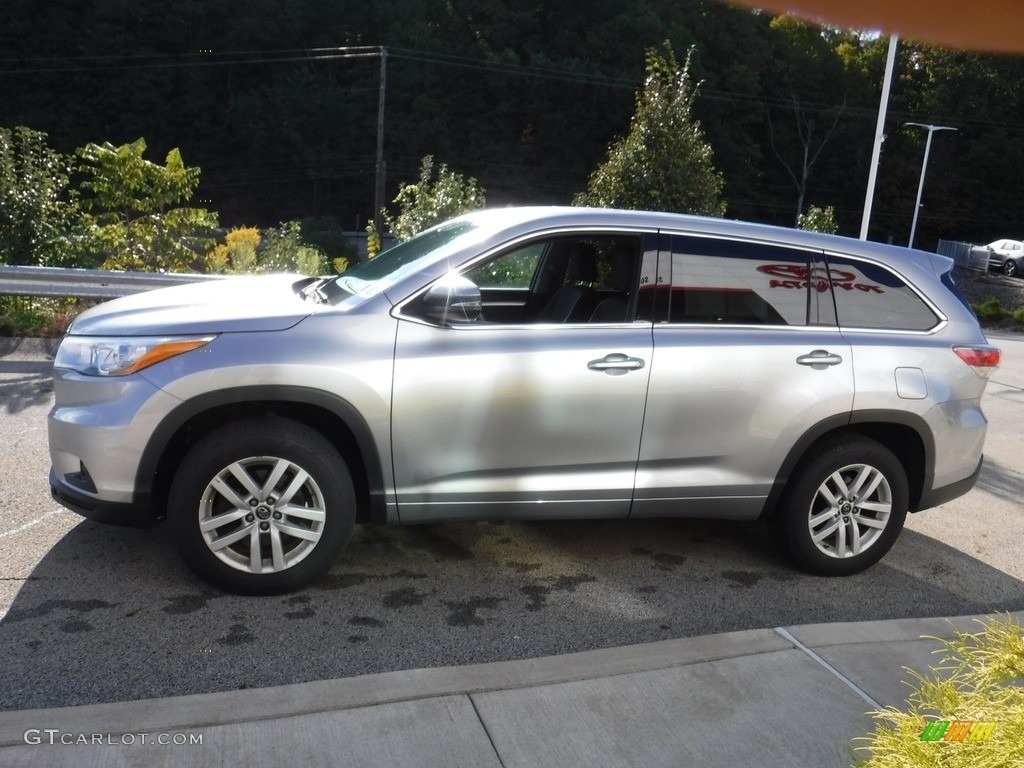 Silver Sky Metallic 2016 Toyota Highlander LE Exterior Photo #144941766