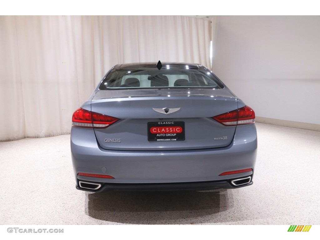 2016 Genesis 3.8 AWD - Parisian Gray / Black photo #23