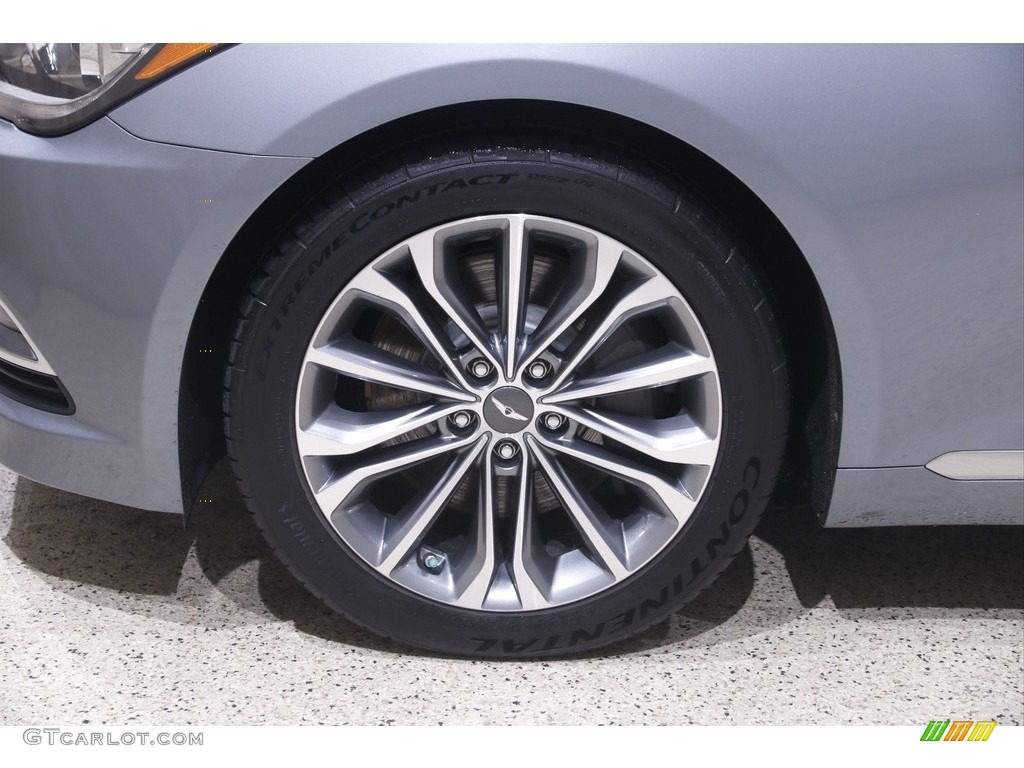 2016 Genesis 3.8 AWD - Parisian Gray / Black photo #25