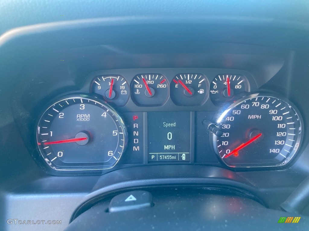 2015 GMC Sierra 1500 Regular Cab Gauges Photo #144941850