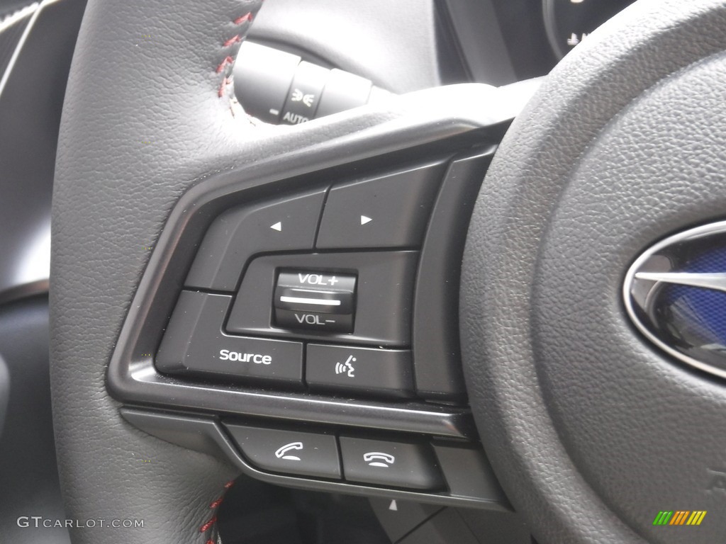 2022 Subaru WRX Premium Carbon Black Steering Wheel Photo #144942204