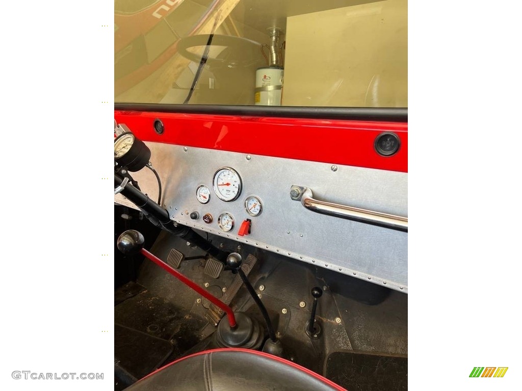 1971 Jeep CJ5 4x4 Black Dashboard Photo #144942522