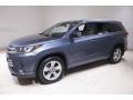 2019 Shoreline Blue Pearl Toyota Highlander Limited AWD  photo #3