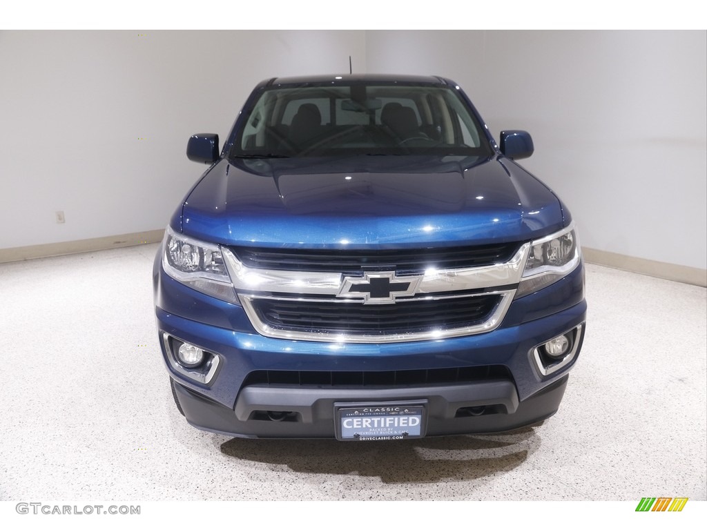 2019 Colorado LT Crew Cab 4x4 - Pacific Blue Metallic / Jet Black photo #2