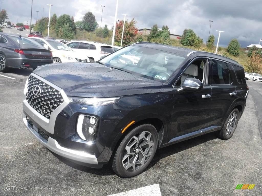 Moonlight Cloud 2021 Hyundai Palisade Calligraphy AWD Exterior Photo #144943113