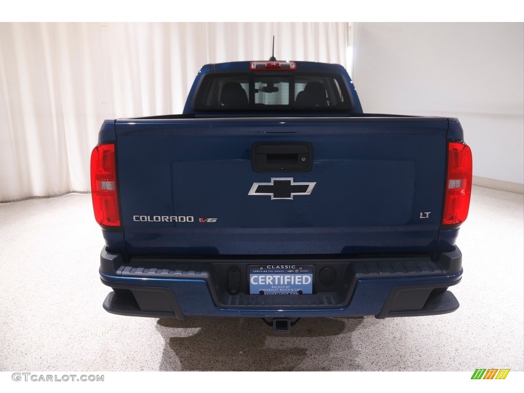 2019 Colorado LT Crew Cab 4x4 - Pacific Blue Metallic / Jet Black photo #19