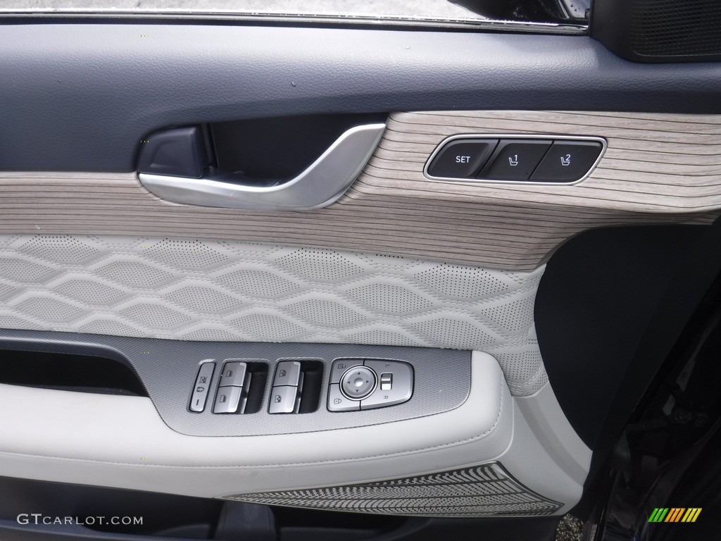 2021 Hyundai Palisade Calligraphy AWD Beige Door Panel Photo #144943323