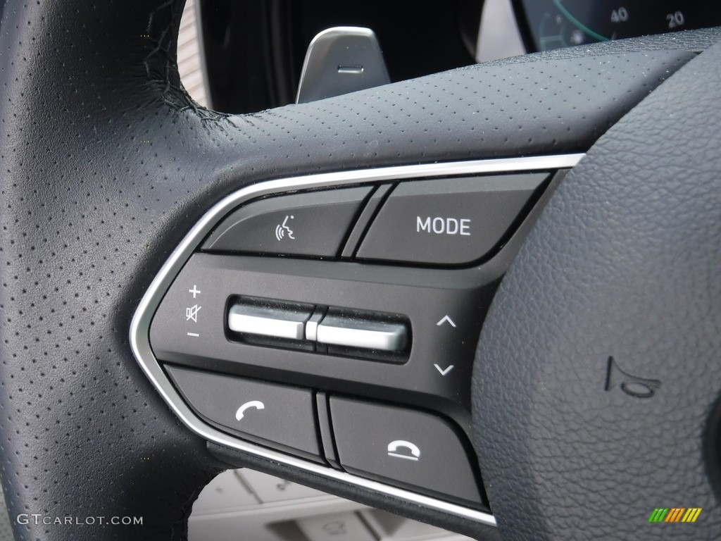 2021 Hyundai Palisade Calligraphy AWD Beige Steering Wheel Photo #144943398