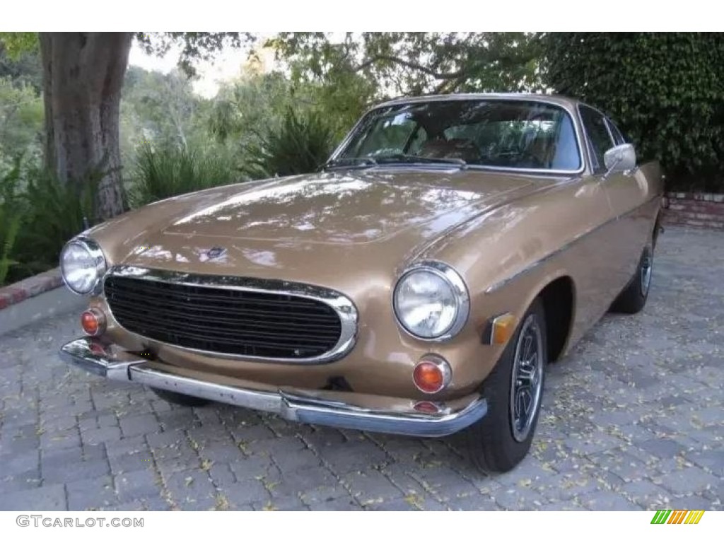 Gold Metallic 1971 Volvo 1800 E Exterior Photo #144943404