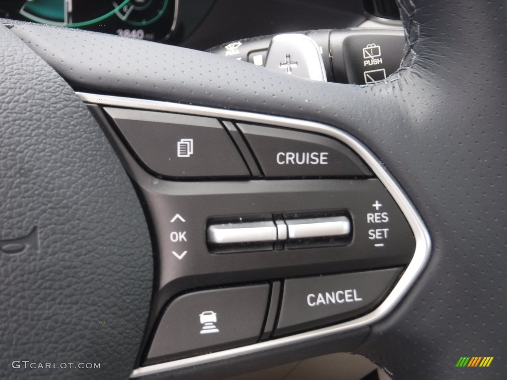 2021 Hyundai Palisade Calligraphy AWD Beige Steering Wheel Photo #144943410