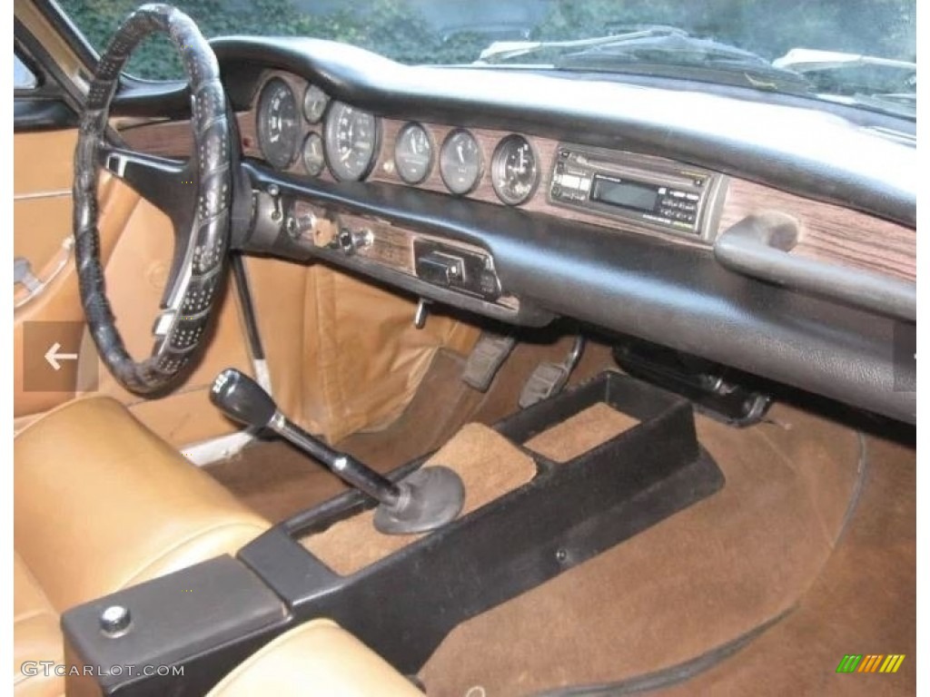 1971 Volvo 1800 E Brown Dashboard Photo #144943557
