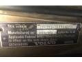 1971 Volvo 1800 E Info Tag