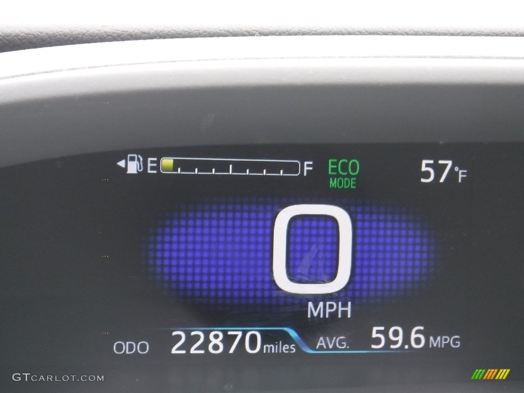 2021 Toyota Prius Prime XLE Hybrid Gauges Photo #144943821