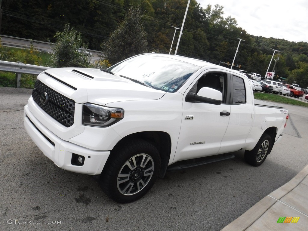 Super White 2019 Toyota Tundra SR5 Double Cab 4x4 Exterior Photo #144944043