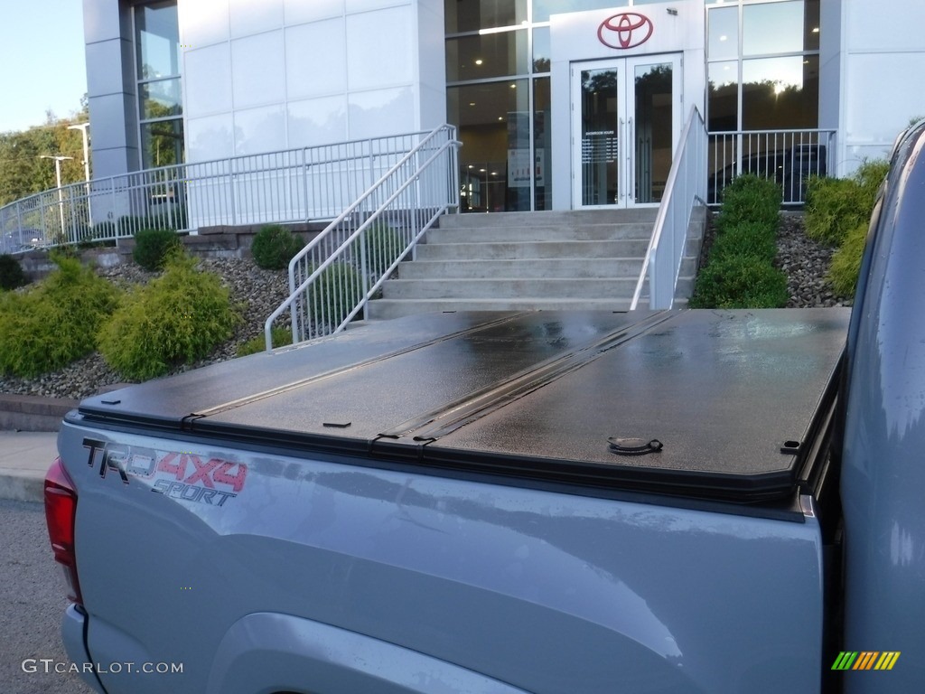 2019 Tacoma TRD Sport Double Cab 4x4 - Cement Gray / Black photo #10