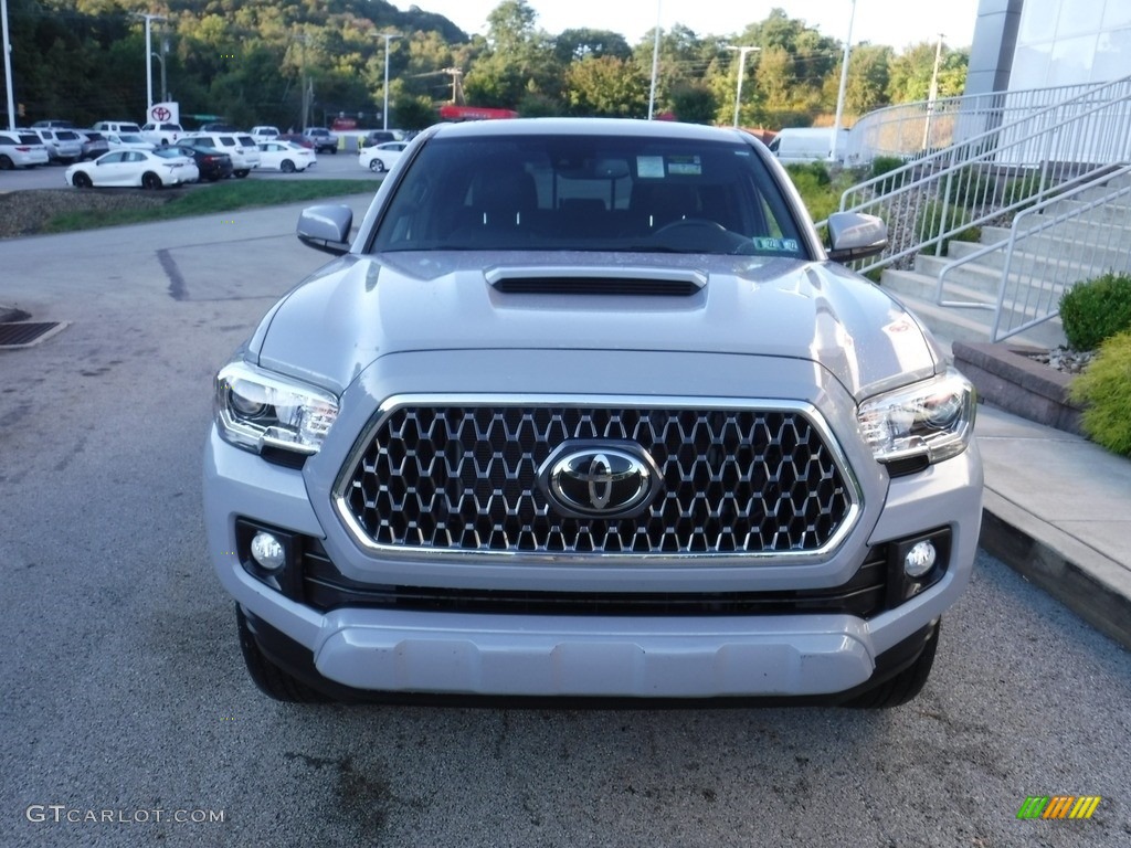 2019 Tacoma TRD Sport Double Cab 4x4 - Cement Gray / Black photo #12