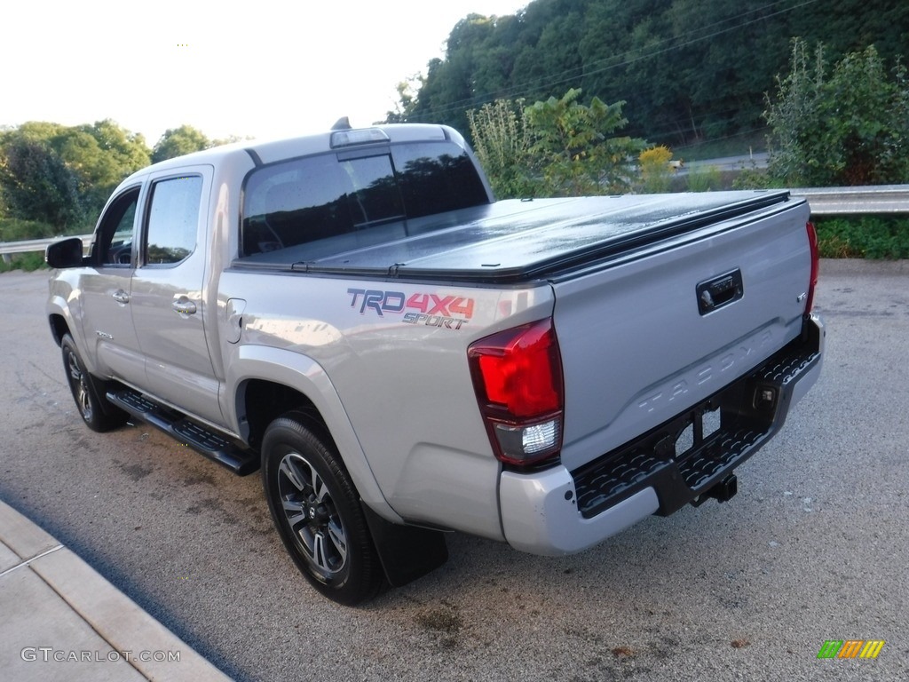 2019 Tacoma TRD Sport Double Cab 4x4 - Cement Gray / Black photo #15