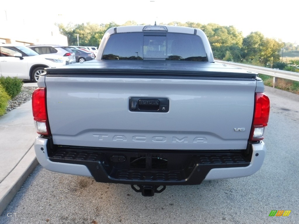2019 Tacoma TRD Sport Double Cab 4x4 - Cement Gray / Black photo #16