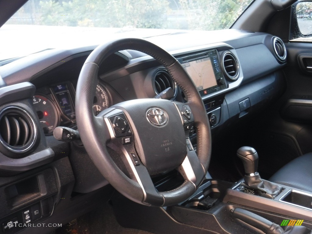 2019 Tacoma TRD Sport Double Cab 4x4 - Cement Gray / Black photo #25