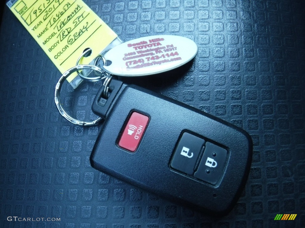 2019 Tacoma TRD Sport Double Cab 4x4 - Cement Gray / Black photo #33