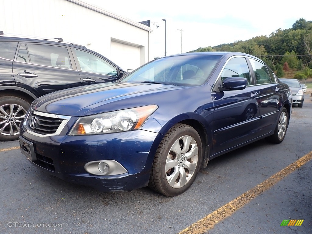 2010 Accord EX Sedan - Royal Blue Pearl / Black photo #4