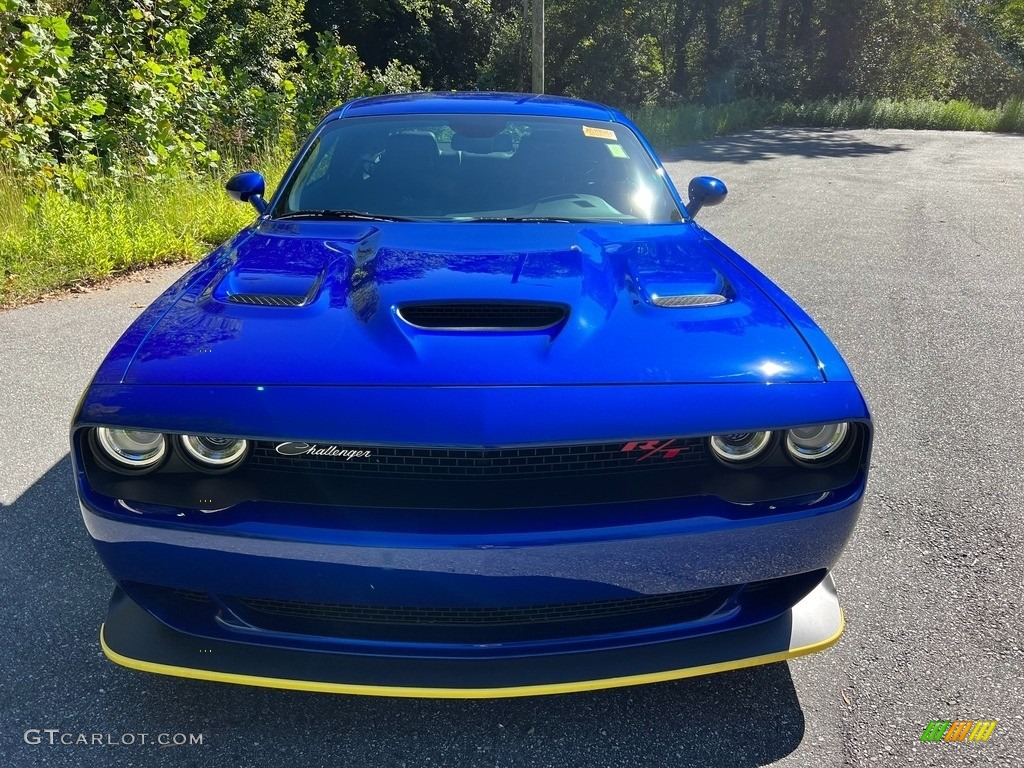 2022 Challenger R/T Scat Pack Widebody - Indigo Blue / Black photo #3