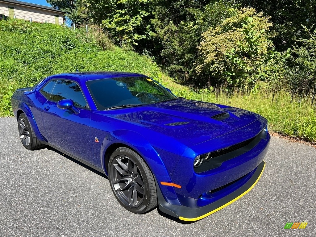 Indigo Blue 2022 Dodge Challenger R/T Scat Pack Widebody Exterior Photo #144945262