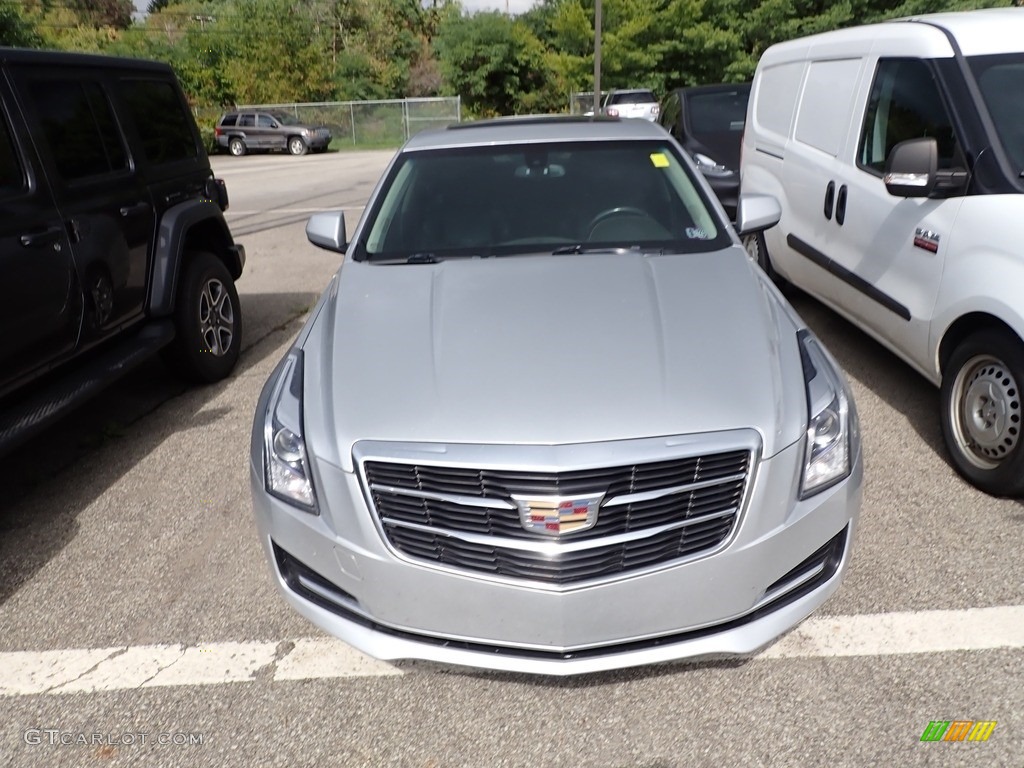 2016 ATS 2.0T AWD Sedan - Radiant Silver Metallic / Jet Black photo #2
