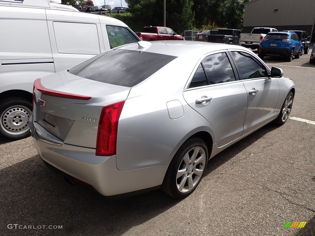 2016 ATS 2.0T AWD Sedan - Radiant Silver Metallic / Jet Black photo #4