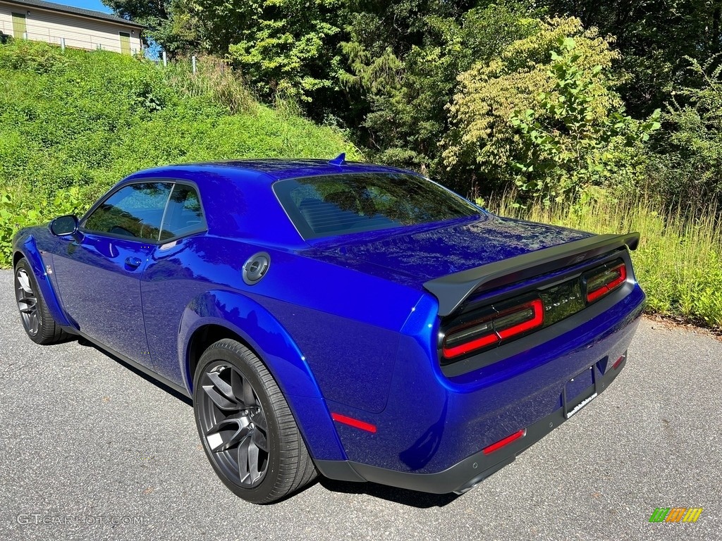 2022 Challenger R/T Scat Pack Widebody - Indigo Blue / Black photo #8