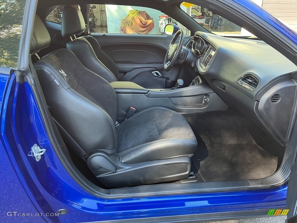 Black Interior 2022 Dodge Challenger R/T Scat Pack Widebody Photo #144945565