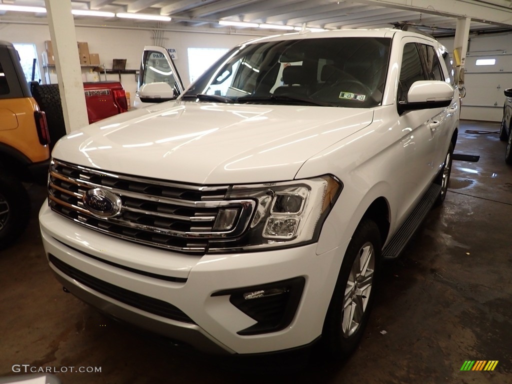 2020 Expedition XLT 4x4 - Oxford White / Ebony photo #1
