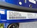 PBM: Indigo Blue 2022 Dodge Challenger R/T Scat Pack Widebody Color Code