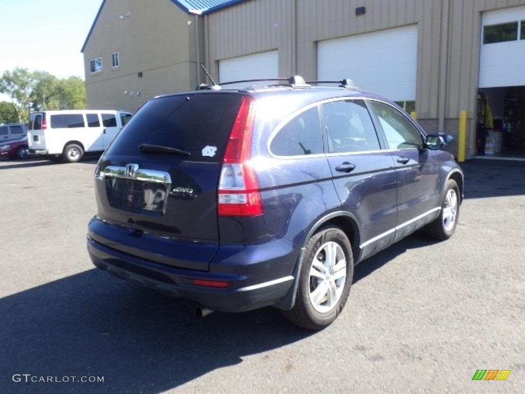 2011 CR-V EX-L 4WD - Glacier Blue Metallic / Gray photo #6