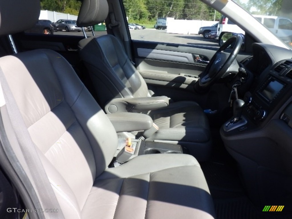 2011 CR-V EX-L 4WD - Glacier Blue Metallic / Gray photo #8