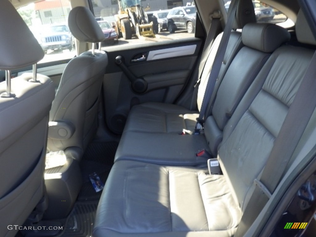 2011 CR-V EX-L 4WD - Glacier Blue Metallic / Gray photo #9