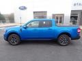 Velocity Blue 2022 Ford Maverick Lariat Hybrid Exterior