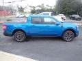 Velocity Blue 2022 Ford Maverick Lariat Hybrid Exterior