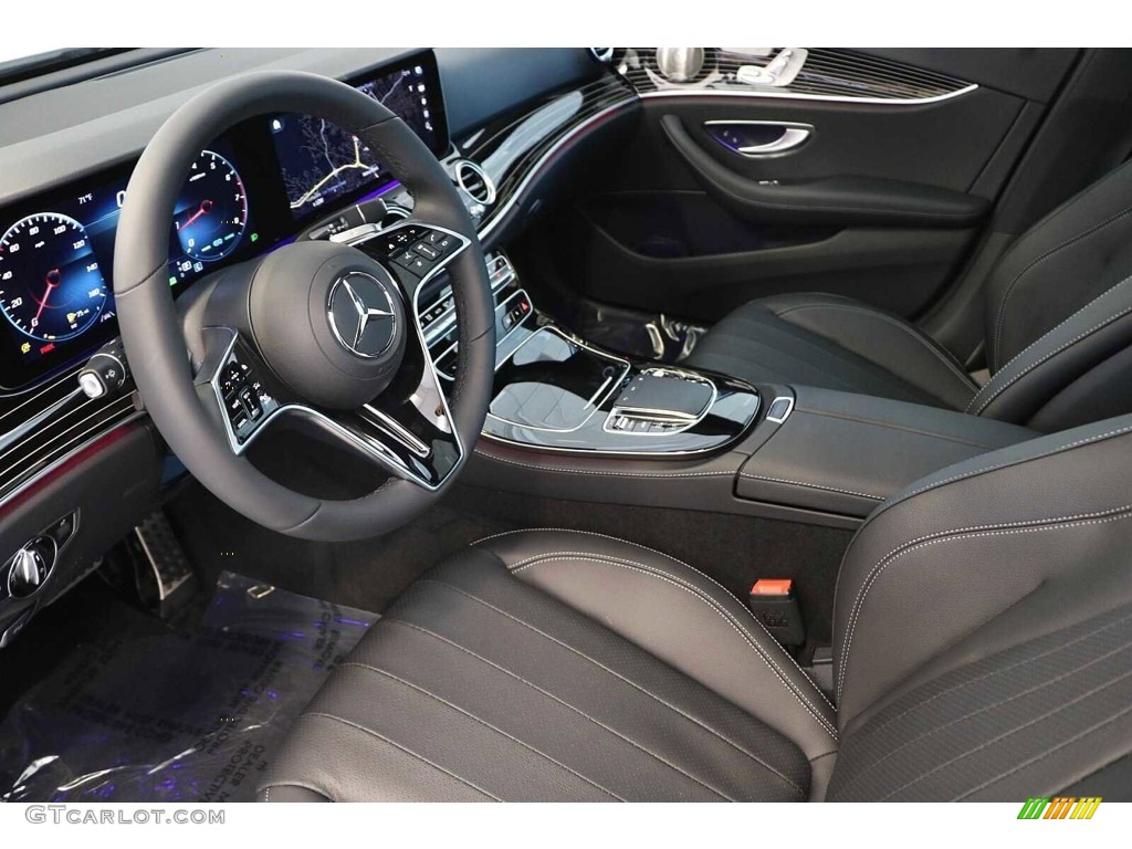 Black Interior 2022 Mercedes-Benz E 450 4Matic All-Terrain Wagon Photo #144946717