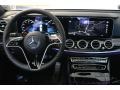 2022 Mercedes-Benz E Black Interior Steering Wheel Photo